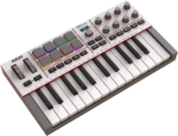 Akai MPK Mini MK4 USB RGB MIDI billentyűzet - Fehér