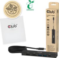Club 3D CSV-2555 Univerzális USB-C Notebook Dokkoló Állomás 140 Watt