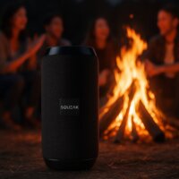 Squeak SQ1008 Hordozható Bluetooth Jet hangszóró - Fekete