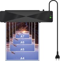 Savio LR-01/B Meleg/Hideg Laminálógép A4 300W - Fekete