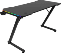 Marvo GDK DE-11 LED Gamer asztal 120 cm x 60 cm x 75 cm - Fekete