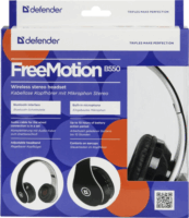 Defender Freemotion B550 Bluetooth Fejhallgató Headset - Fekete