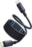 Baseus PicoGo USB-C apa - USB-C apa 2.0 Mágneses Adat és Gyorstöltő kábel 240 Watt 1m - Fekete