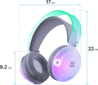 Defender Freemotion B651 Bluetooth Fejhallgató Headset - Lila/Kék