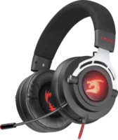Defender Aspis Pro Vezetékes Gamer Fejhallgató Headset - Fekete/Piros