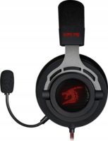 Defender Aspis Pro Vezetékes Gamer Fejhallgató Headset - Fekete/Piros