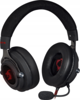 Defender Aspis Pro Vezetékes Gamer Fejhallgató Headset - Fekete/Piros