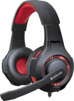Defender Warhead G-450 Vezetékes Fejhallgató Headset - Fekete/Piros