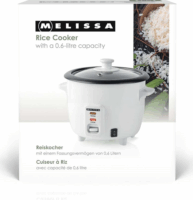 Nedis Melissa Rizsfőző, 0,6L 300 W - Fehér