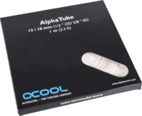 Alphacool 17494 AlphaTube HF 13/10 (3/8"ID) Vízhűtés Folyadék Cső 1m - Átlátszó