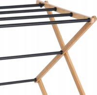 Promis Ancona SU113 Összecsukhato Ruhaszárító állvány 10m szárítófelülettel - Fekete/Barna