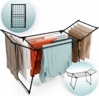 Promis Scopello SU118 Összecsukhato Ruhaszárító állvány 88 x 60 x 174 cm - Fekete