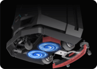 Rosiwit Skywalker 50 Professional Okos Padlótisztító Robot - Szürke