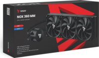 Savio NOX 360mm PWM univerzális 120mm CPU vízhűtés - Fekete