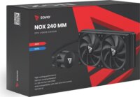 Savio NOX 240mm PWM univerzális 120mm CPU vízhűtés - Fekete