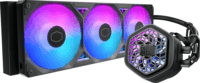 Cooler Master MasterLiquid 360 Atmos II VRM Fan ARGB 360mm PWM univerzális CPU Vízhűtés - Fekete