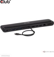 Club3D CSV-2541 Univerzális USB-C Laptop Dokkoló Állomás 100 Watt