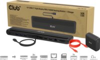 Club3D CSV-2541 Univerzális USB-C Laptop Dokkoló Állomás 100 Watt