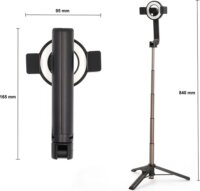 Nedis SEST300BK Bluetooth Szelfibot és állvány levehető távirányítóval - Fekete