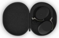 Jabra Evolve3 85 Wireless / Vezetékes Fejhallgató Headset Tokban + Wireless töltő + USB-C kábel - Fekete