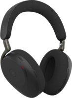 Jabra Evolve3 85 Wireless / Vezetékes Fejhallgató Headset Tokban + Wireless töltő + USB-C kábel - Fekete