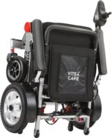 BC-EA8000F Összecsukható Elektromos Kerekesszék Max 136kg - Fekete