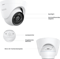 Reolink ColorX Series P335X 8MP Smart Okos Kamera - Fehér