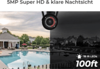 Reolink W320-B Smart WiFi 5MP FullHD Okos Bullet Kamera - Fekete