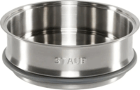Staub La Cocotte Öntöttvas Főzőedény Rozsdamentes acél Gőzölőbetéttel Ø24cm 3,8L - Grafitszürke