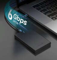 Vention KPBB0 2.5" USB 3.1 Külső HDD/SSD ház - Fekete