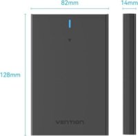 Vention KPBB0 2.5" USB 3.1 Külső HDD/SSD ház - Fekete