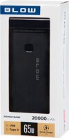 BLOW PB20G Powerbank 20000 mAh 65 W - Fekete