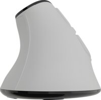 Natec NMY-2378 EUPHONIE PRO Bluetooth + RF Wireless Vertikális Egér - Fekete/Fehér