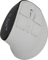 Natec NMY-2378 EUPHONIE PRO Bluetooth + RF Wireless Vertikális Egér - Fekete/Fehér