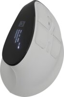 Natec NMY-2378 EUPHONIE PRO Bluetooth + RF Wireless Vertikális Egér - Fekete/Fehér