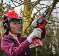 Einhell GE-PS 18/15 LI Holster Kit Akkus Ágvágó Láncfűrész (Akku és töltő nélkül)