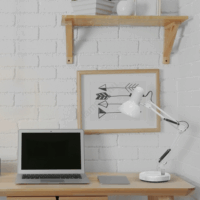 Samson 4211 Asztali Lámpa E27 / 60W / 49 cm - Fehér