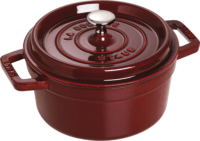 Staub La Cocotte Öntöttvas Lábas fedővel 24cm - Bordó