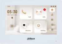 Dahua VTH2621GW-P 7" Érintőképernyős beltéri egyég Video kaputelefon rendszerekhez - Fehér