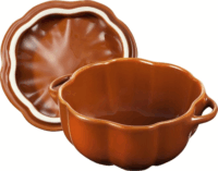 Zwilling 40511-555 0.50 L Sütőtök alakú kerámia főzőedény - Narancs