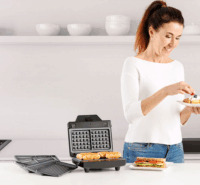 Taurus Miami Legend 3az 1ben melegszendvics sütő 900W - Fekete