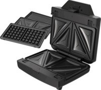 Taurus Miami Legend 3az 1ben melegszendvics sütő 900W - Fekete