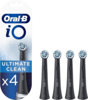 Braun Oral-B iO Ultimative Elektromos fogkefe Pótfej - Fekete (4db)