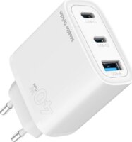 Mobile Origin USB-A / 2x USB-C Hálózati Gyorstöltő Adapter 40W - Fekete