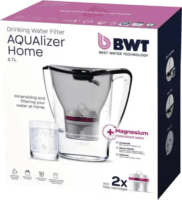 BWT Aqualizer Home Vízszűrő kancsó 2,7L kék + 2db filter