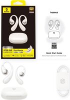 Baseus Eli Sport 2 Open-Ear TWS Sport Bluetooth Fülhallgató Headset - Fehér