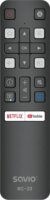 Savio RC-23 Univerzális TCL TV Távirányító - Fekete