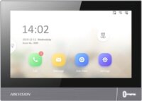Hikvision DS-KH8381-WTE1 7" IPS érintőképernyős Video Kaputelefon beltéri egység - Fekete