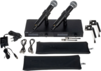 Shure SLXD24DE/SM58-G59 Vezeték nélküli mikrofon szett 2db + vevőegység - Fekete