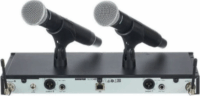 Shure SLXD24DE/SM58-G59 Vezeték nélküli mikrofon szett 2db + vevőegység - Fekete